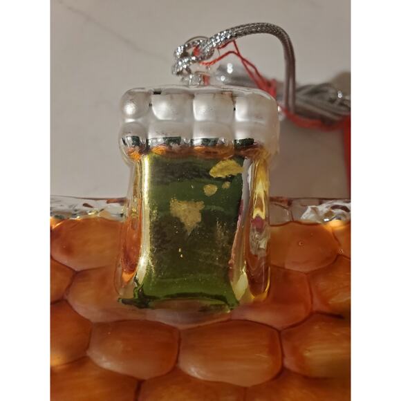 Gingerbread House Large  Mercury Glass Ornament - Picture 9 of 11